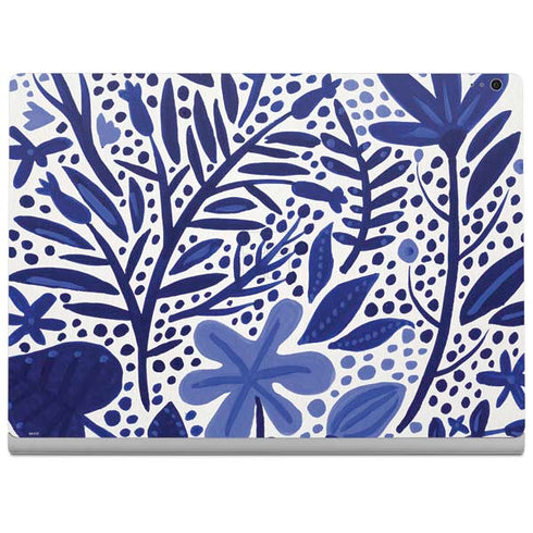 Cat Coq Blue Garden Surface Book 2 13.5in Skin